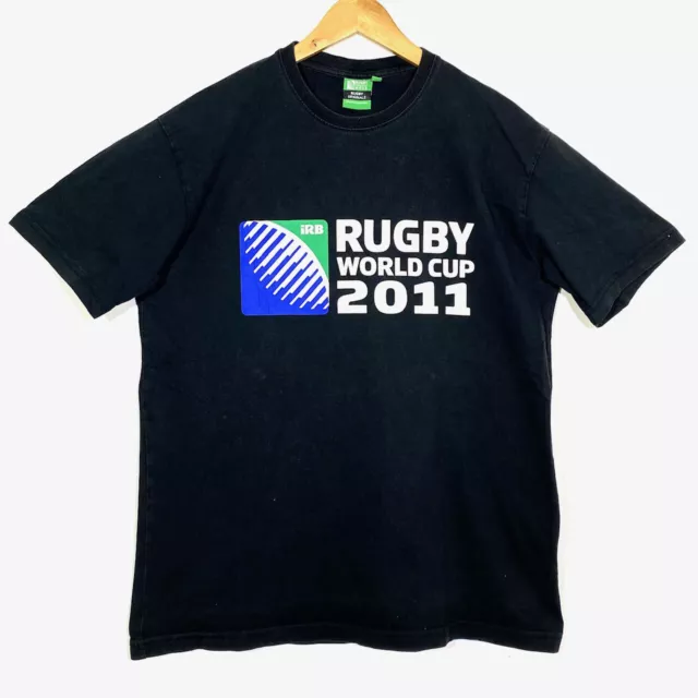 Tee Shirt Vintage IRB Rugby World Cup 2011 New Zealand (Licence Officielle)