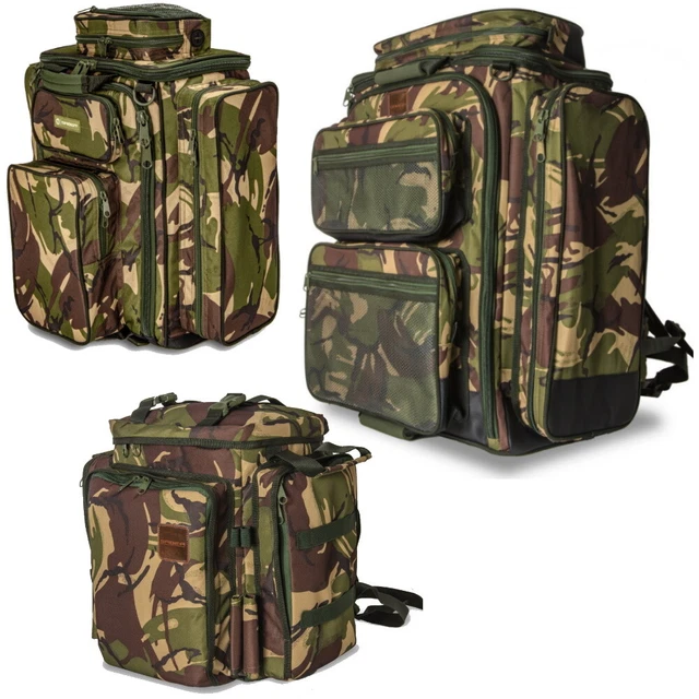 SABER DPM RUCKSACK Camo 3 SIZES Backpack Fishing Camping Bag Travel ...