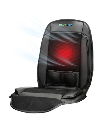 Alfombrilla de asiento de automóvil Medivon para silla de oficina masajeador de calefacción trasera masajeador vibración