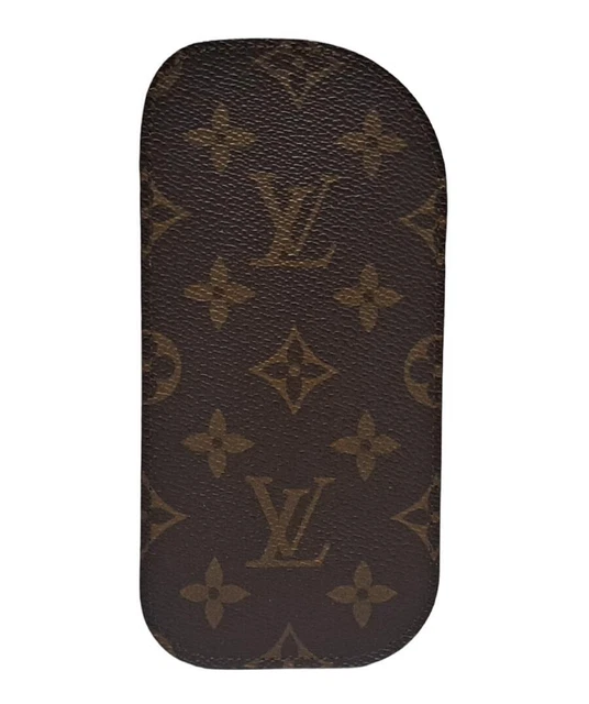 Authentic LOUIS VUITTON Glasses Case Ete Linet San Pulu M62969 Monogram case