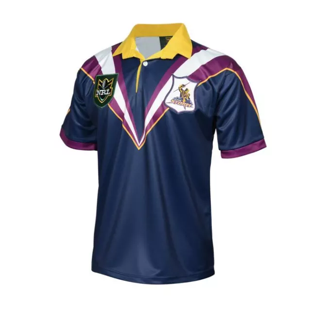 Melbourne Storm Nrl Team 1998 Retro Heritage Replica Mens Jersey