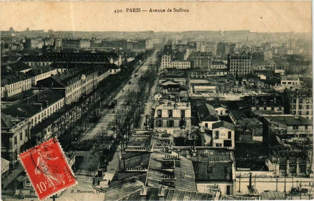 CPA PARIS 15e Avenue de Suffren. P. Marmuse (479968)