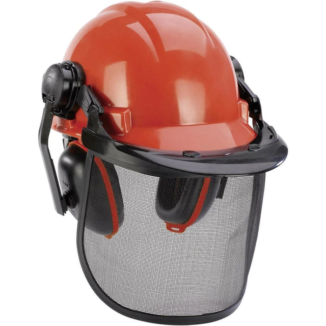 EINHELL BG-SH 2 Forstschutzhelm - Helm 4500480 - Kopfumfang 52-66cm