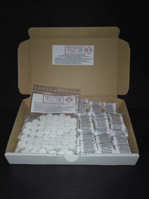 100 Pastilles de Nettoyage 1,2 G 15mm Tabs Spécial pour krups Machines à  Café