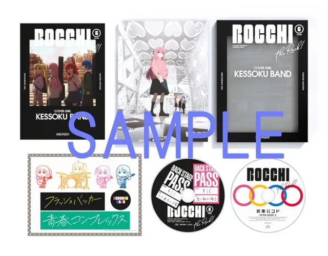 Bocchi the Rock Vol.6 First Edition Blu-ray Soundtrack CD Booklet Japan 2