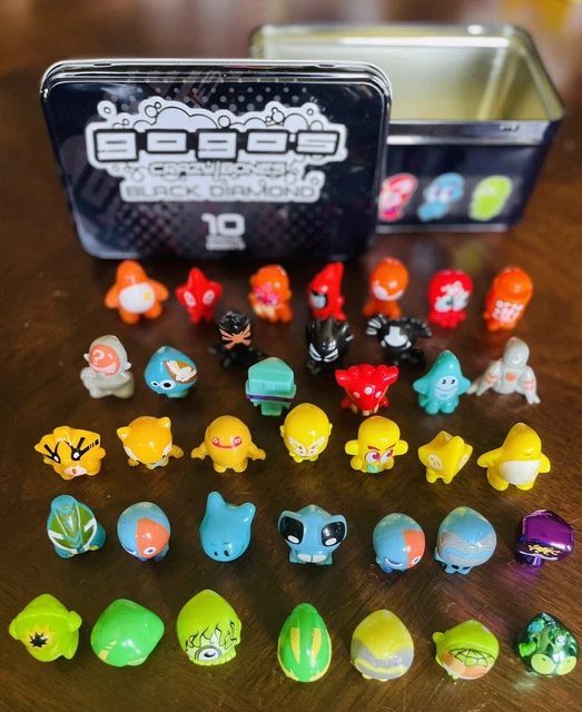 Lot of 36 Random Assorted Crazy Bones Gogos With Black Diamond Box