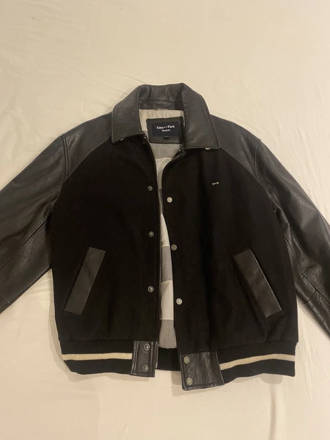 Veste Eden Park Homme Taille 52 Noir – En Laine, Occasion Très Bon état, Style Formel