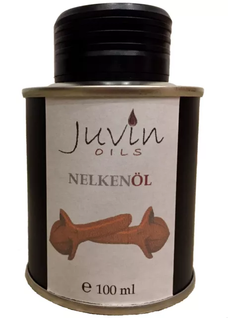 [120,00€/L] #15 JUVIN 100ml Nelkenöl aus Gewürznelken gepresst