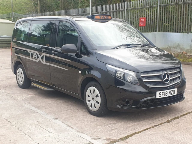 Mercedes vito black deals cab for sale