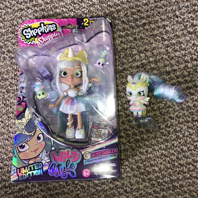 SHOPKINS SHOPPIES LIMITED Edition Wild Style Mystabella Doll Figure Unicorn 149.99 PicClick UK