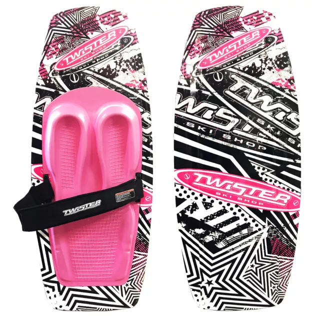 Twister Graffiti Fibreglass Kneeboard Pink