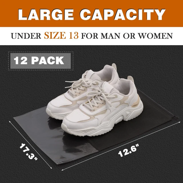 10 Stück Schuhe Tasche Vlies Reise Aufbewahrungsbeutel Kordelzug Staubbeutel 5