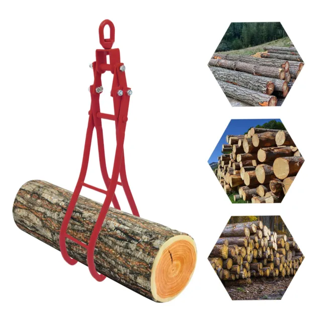 Portable Timber Claw Hook 32 Log Tong Grapple Claw Lumber Skid Logging  Grabber