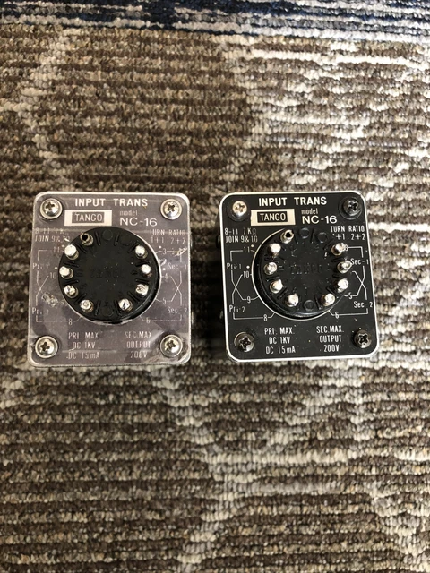 TANGO NC-16 INTERSTAGE Trans pair Tested Working USED $455.00