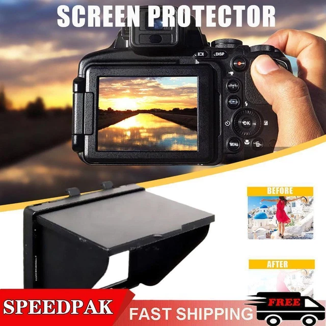 Protector de sombrilla de pantalla LCD X X X X X0I8 duradero para cámara NEX-3 NEX-5 NEX-C3