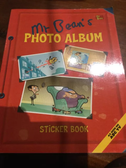 Mr Bean's Photo Album Sticker Book by ABC Books. New   Free Post