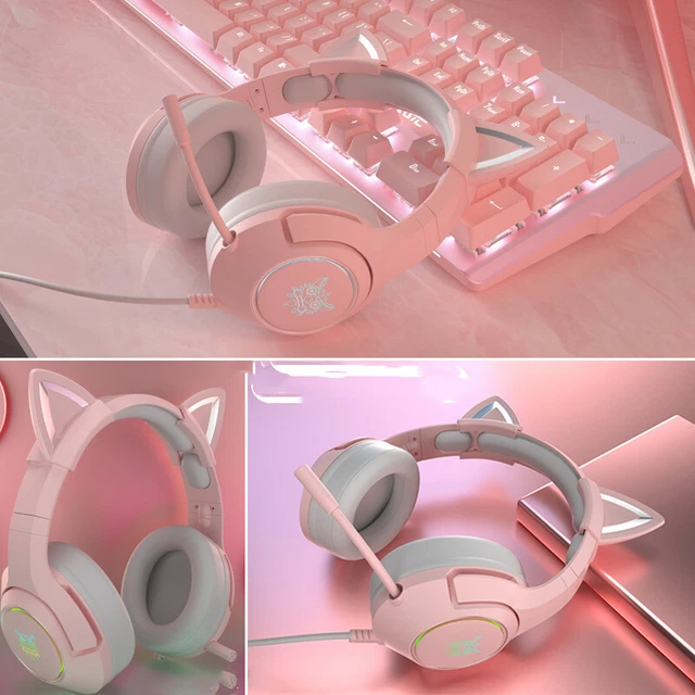 Cat Ears Gaming Headsets
