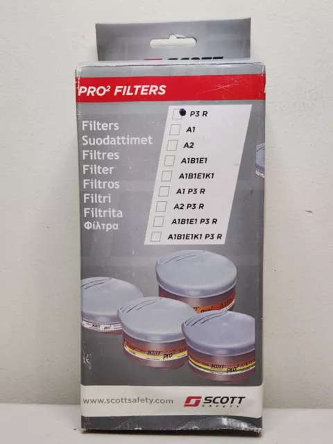 Scott Safety PRO Filters P3 R - 2 X PRO Particle Filters
