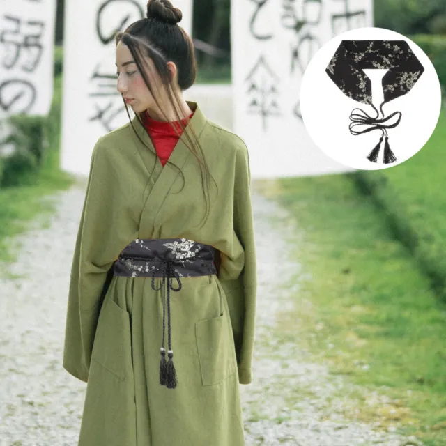 Chinesischer Hanfu Breiter Bund Damengürtel Kimono Kleidung