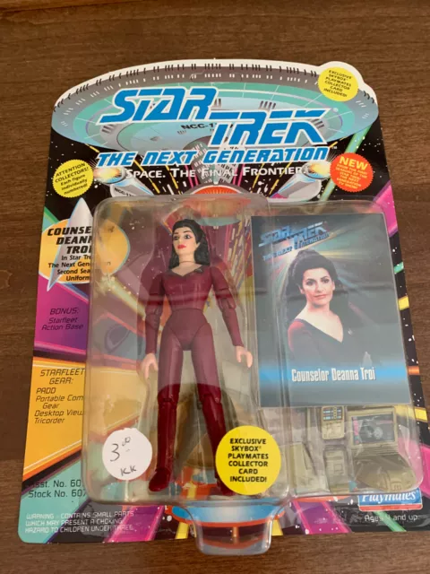 Playmates 1993 Star Trek The Next Generation Counselor Deanna Troi