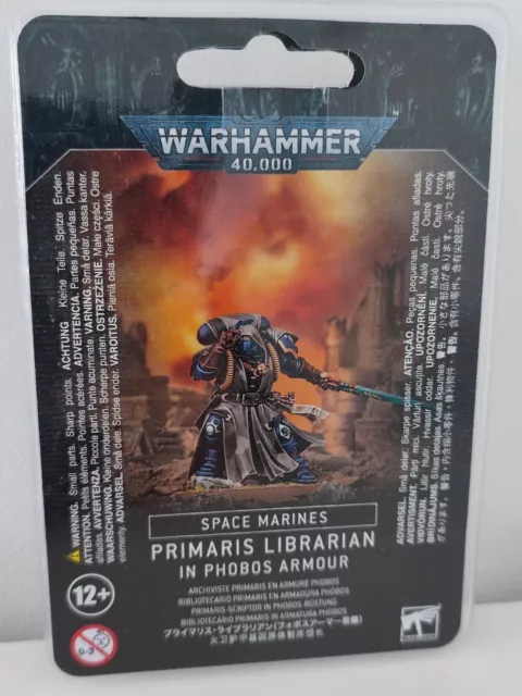 Warhammer 40k PRIMARIS LIBRARIAN PHOBOS ARMOUR SPACE MARINES NEW SEALED