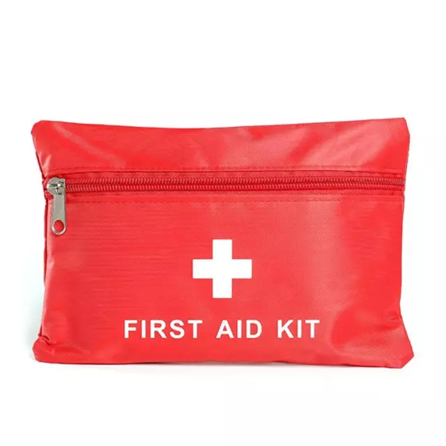 #F First Aid Kit Bag Portable Outdoor Camping Survival Emergency Medical Pouch
