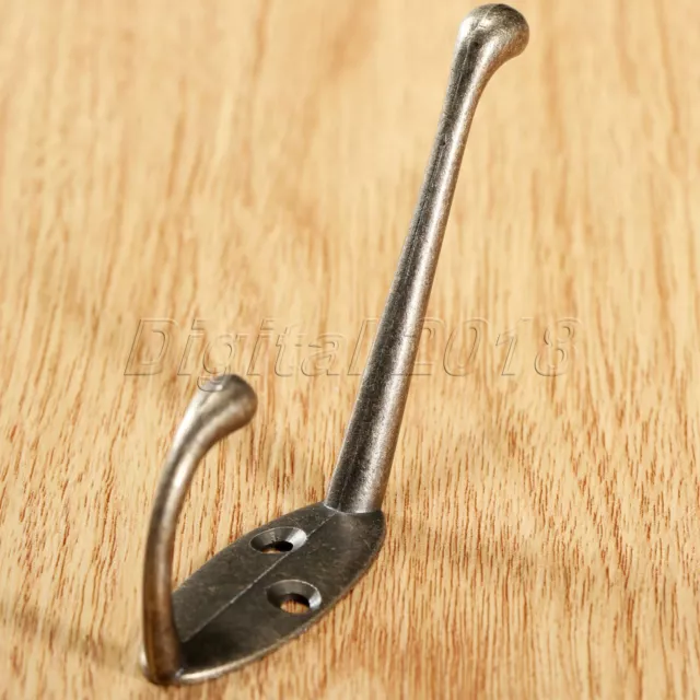 Durable Mount Hanger Hooks Zinc Alloy Door Wall Towel Hat Coat Robe Clothes Hook