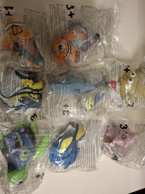 MCDONALDS TOYS FINDING Nemo 8/8 2003 Full Set Sealed