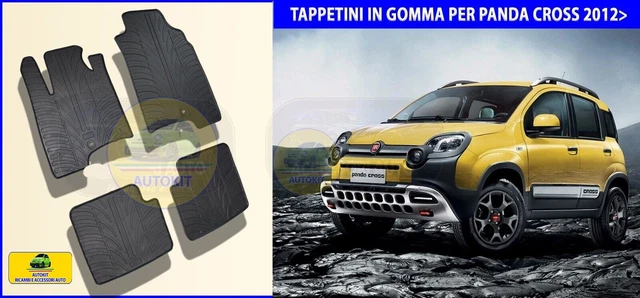 Tappetini Specifici COMPATIBILI con FIAT Panda 312 dal 2012 Tappeti
