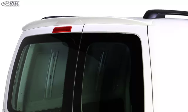 RDX Dachspoiler für VW Caddy 2K geteilte Heckklappe Heck Spoiler Flügeltüren