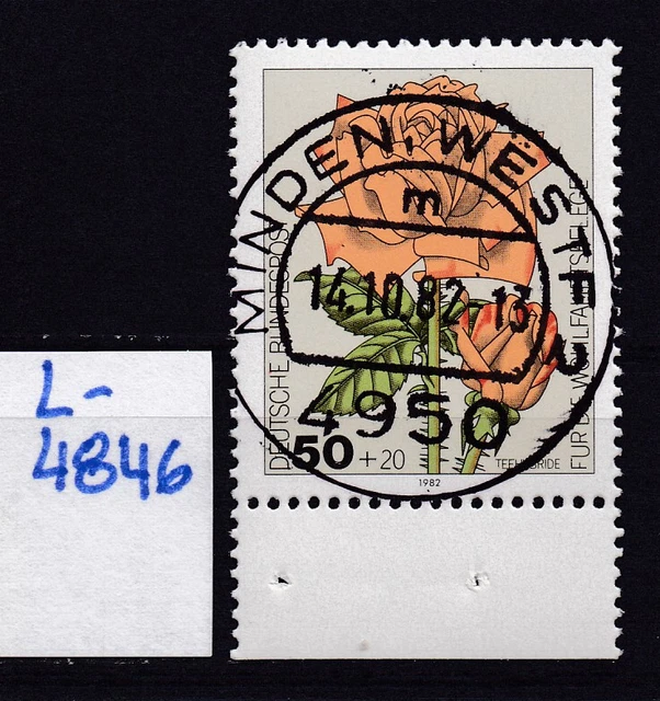 BRD - Mi 1150 - EST Ersttag - Vollstempel Minden - gummiert - L4846