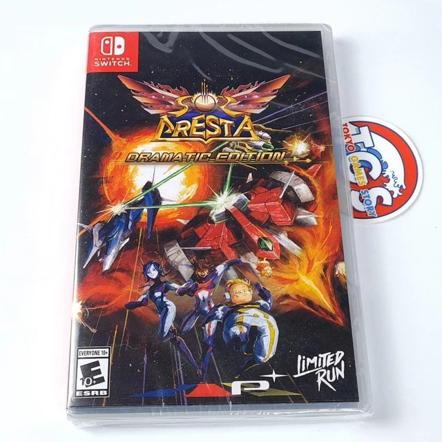 Jeu SOL CRESTA - DRAMATIC EDITION PS4 – édition Limitée #447, Version USA En Anglais, Shoot'em Up Rétro Neuf Scellé