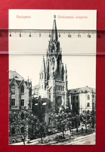 AK BUDAPEST in Ungarn um 1910 Kirche der ewigen Anbetung   ( 85045