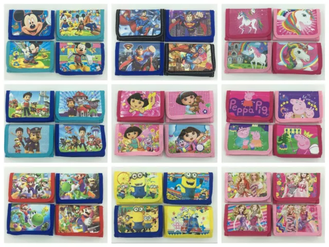 AU New kids Children Boys Girls Party Gift Idea Carton Cute Anime Purse Wallets 3