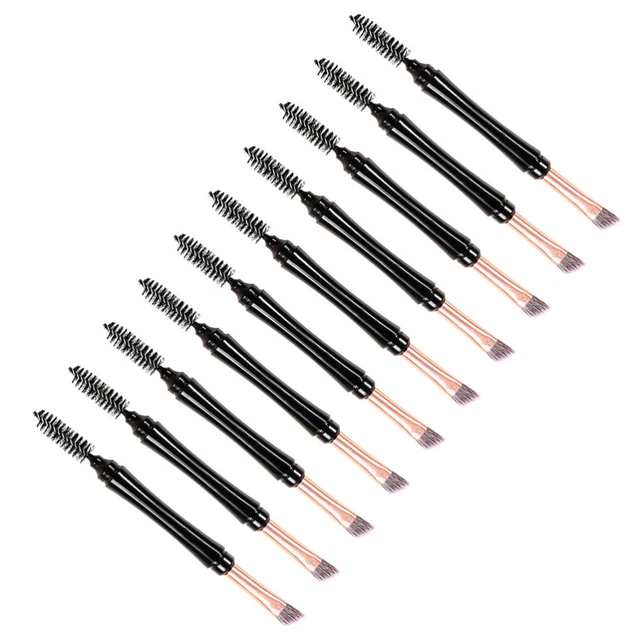 10 Pcs Eye-liner Brosse À Sourcils Avec Couvercle Outils De Cils Fille
