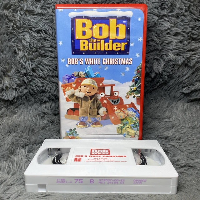 BOB THE BUILDER Video - Bob's White Christmas Tape VHS 2001 Clamshell ...