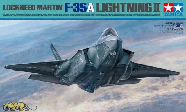 Tamiya 61124 Lockheed Martin F-35A Lightning II - 1:48