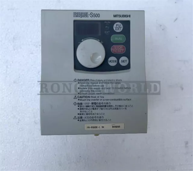 1PCS USED Mitsubishi FR-S520E-1.5K 220V-1.5K Inverter