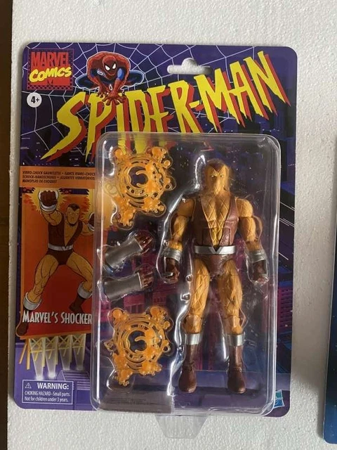 Hasbro Marvel Lendas Série Spiderman Comics Shocker 6 Polegadas 16cm