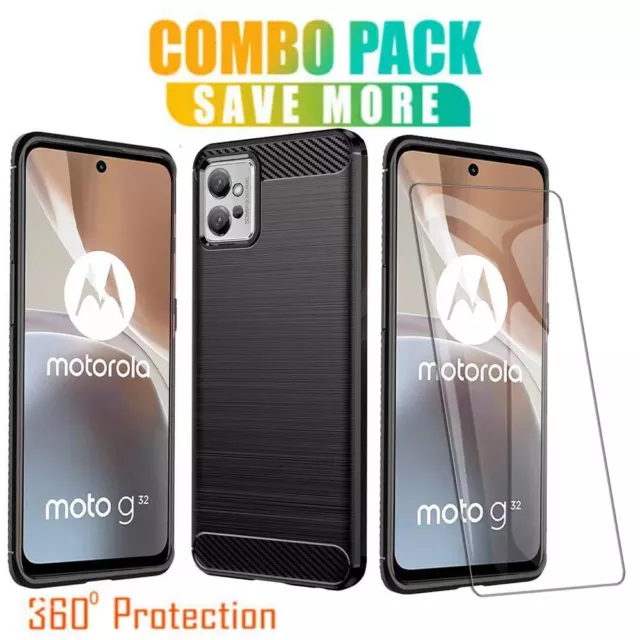 For Motorola Moto G32 G10 G30 E7 E7 Power Case Heavy Duty Shockproof Slim Cover