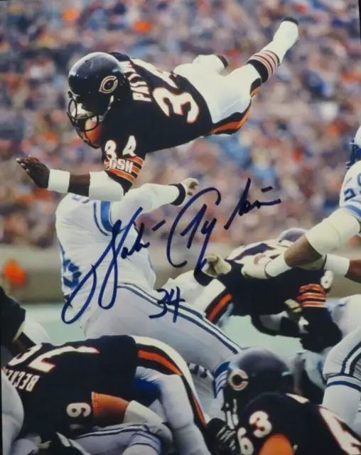 “Chicago Bears” Walter Payton Hand Signed 8X10 Color Photo