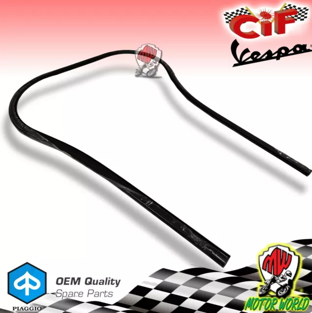 Bordo Scudo Vespa Pk 50 E 125 Xl Nero Plastica Tipo Originale