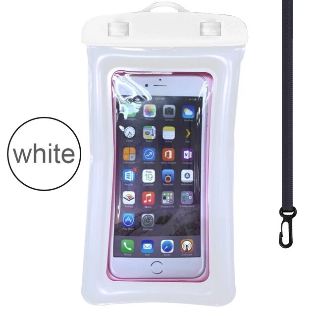 Coque de natation étanche et flottante pour iPhone, Samsung, Xiomi...Souple