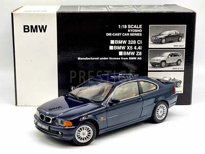 未開封品 京商 1/18 BMW 328Ci ダークブルー - ミニカー