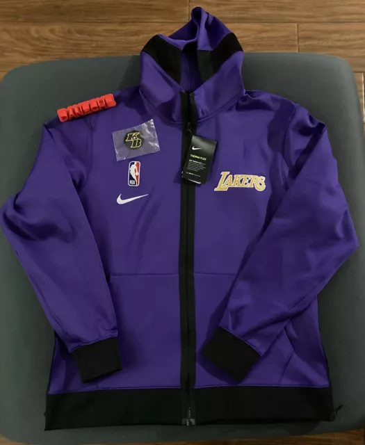 Nike NBA LA LAKERS Therma Flex Team Issue Hoodie [AV1539 032] Jacket Sz 3XL  TALL