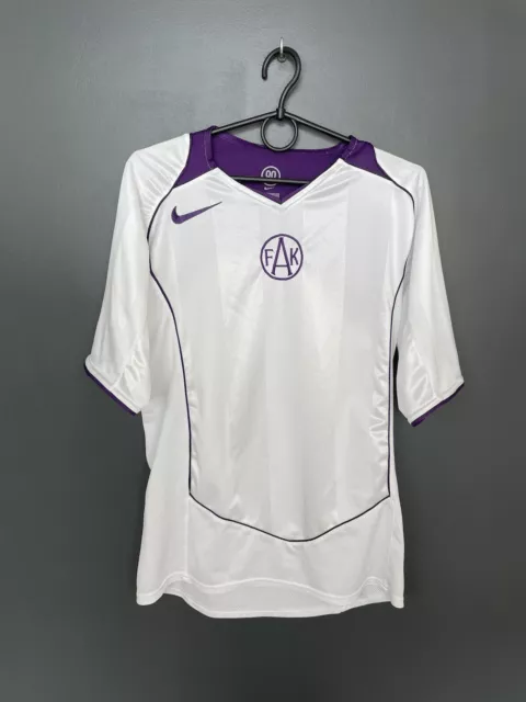 Fk Austria Wien 2004/2006 Away Football Shirt Nike Vintage Jersey Size S Adult
