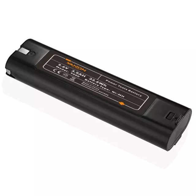 4800mAh 9.6V Ni-MH Akku für Makita 9000 9001 9002 9033 9600 6095D 4300D 193890-9