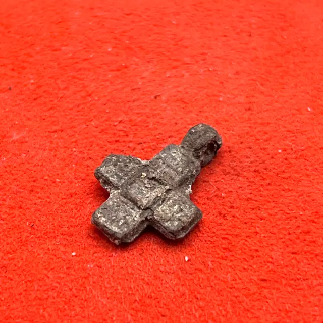 Ancient bronze cross Kievan Rus 10-12th century