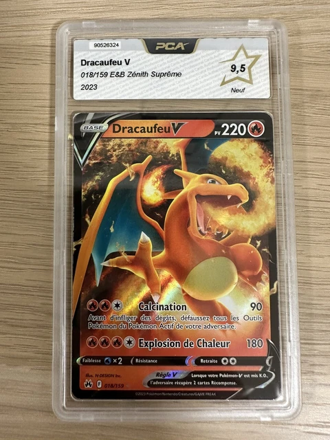 Dracaufeu VSTAR (Charizard VSTAR) 018/172 - my-booster X Épée et Bouclier 9 - Stars Étincelantes - Box of 10 Pokemon French Cards