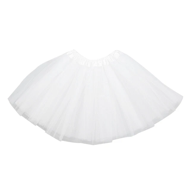 Fluffy Tutu Skirt Tulle Girls Showing Costume Ballet Vintage
